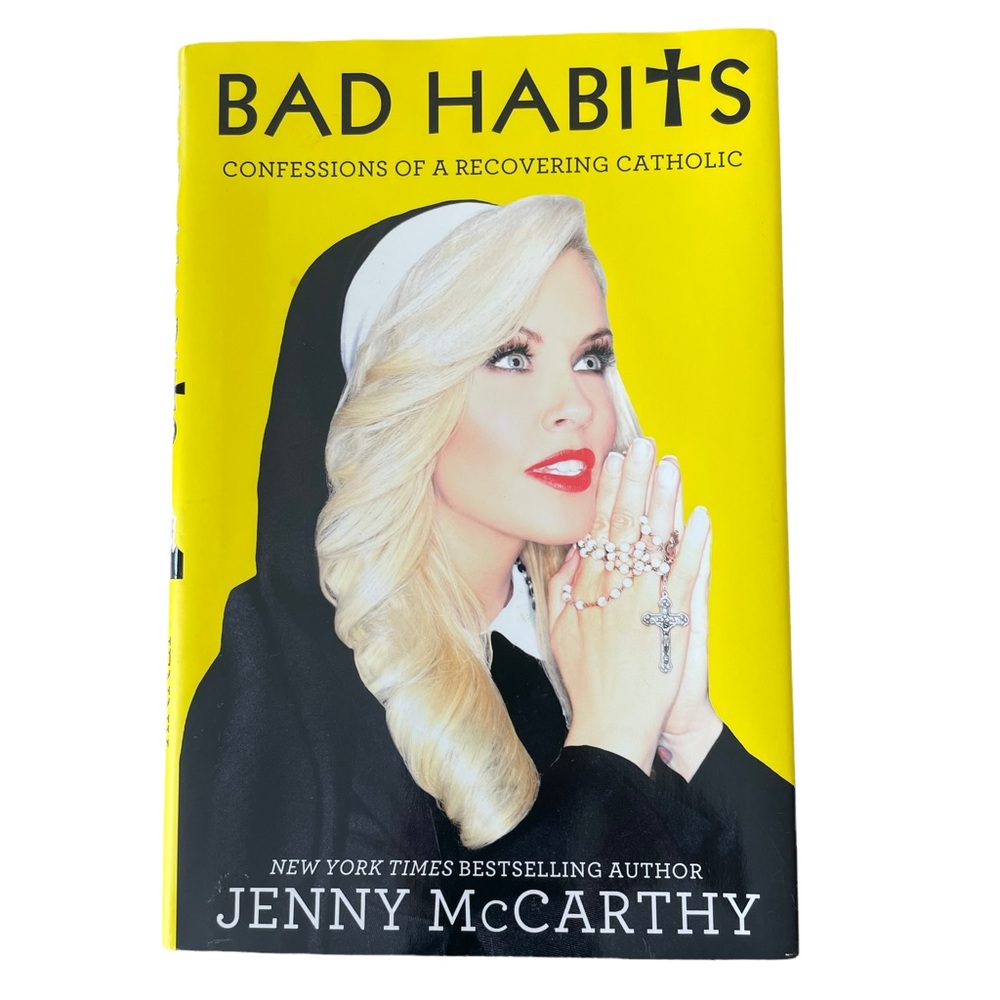 Jenny McCarthy - Bad Habits Hardcover - NWOT
